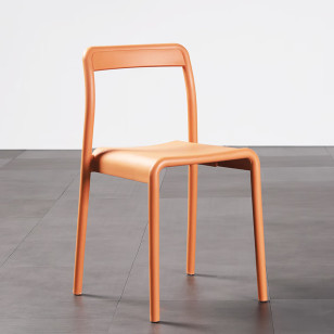 簡約北歐風鏤背休閒椅